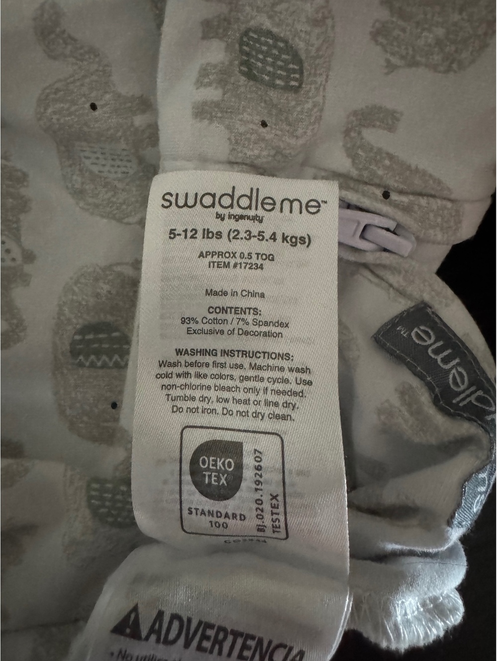 SwaddleMe Baby Swaddle - Picture 3 of 3